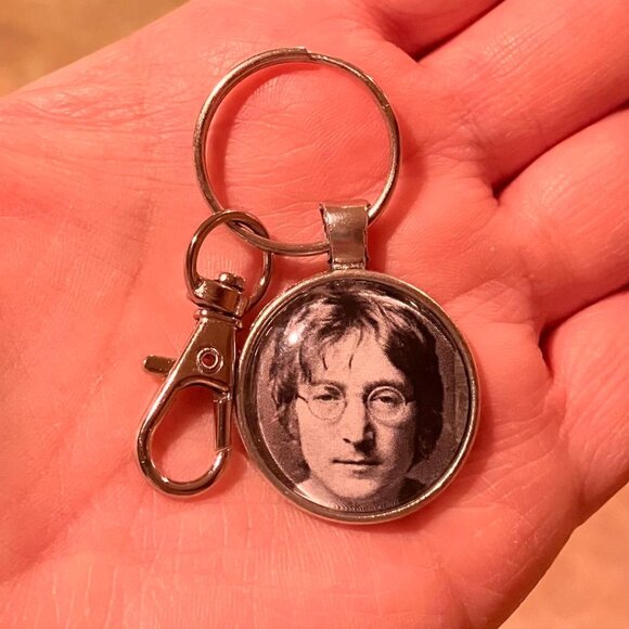 2/$12, 4/$20 John Lennon Keychain - Picture 2 of 2